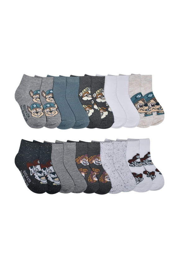 Character Toddler Ankle Socks, 10-pack, Sizes 12M- 5T