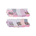 thumbnail image 1 of Minnie Mouse Toddler Girls Ankle Socks, 10-Pack, Sizes 12M-5T, 1 of 5