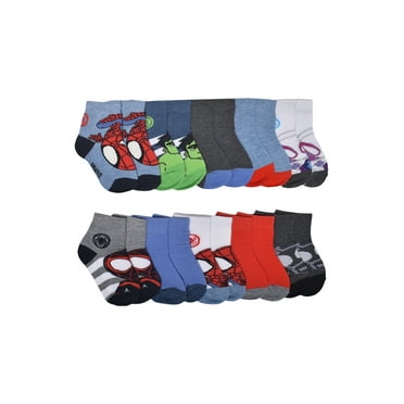 Character Toddler Ankle Socks, 10-Pack, Sizes 12M-5T