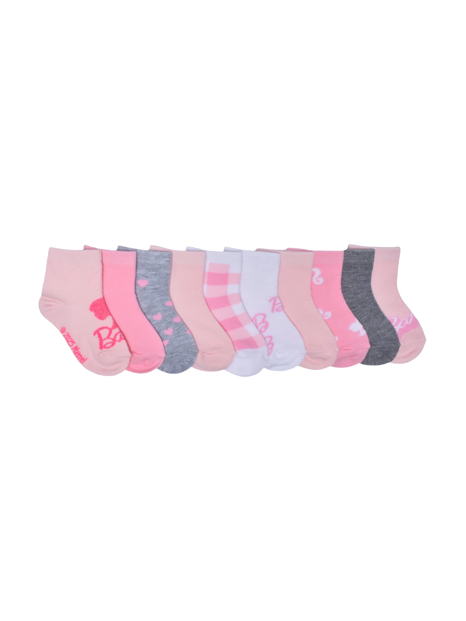 Character Toddler Ankle Socks, 10-pack, Sizes 12M- 5T