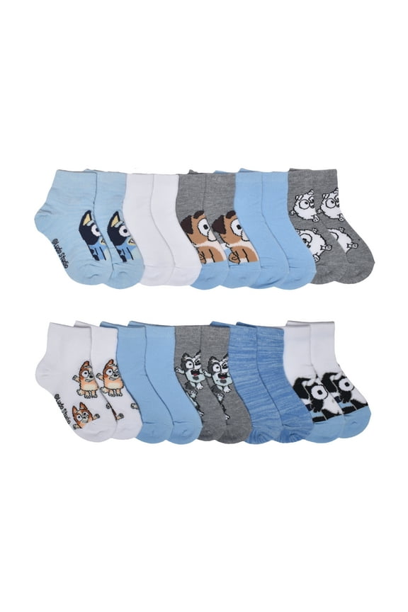 Character Toddler Ankle Socks, 10-pack, Sizes 12M- 5T