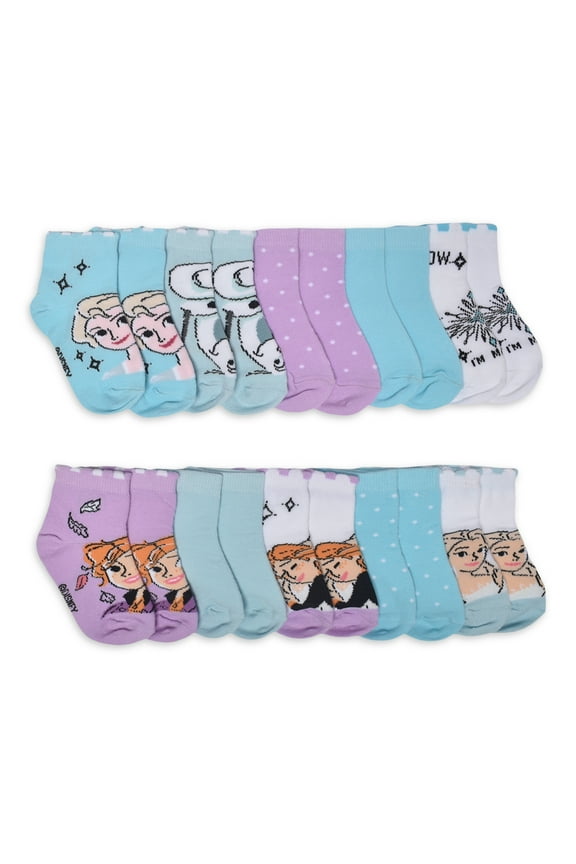 Character Toddler Ankle Socks, 10-Pack, Sizes 12M-5T