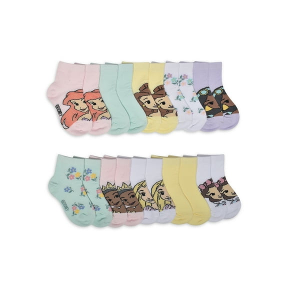 Character Toddler Ankle Socks, 10-pack, Sizes 12M- 5T