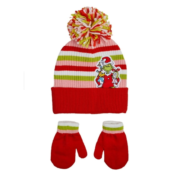 Character Toddler Beanie and Mitten 2-Piece Set