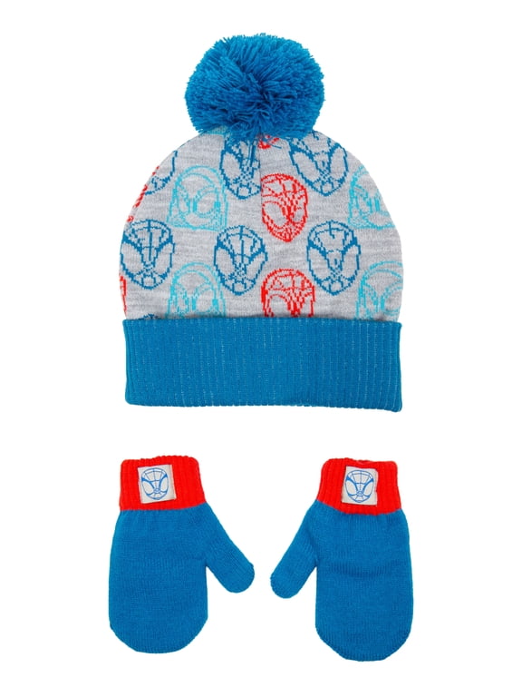 Character Toddler Beanie and Mitten 2-Piece Set