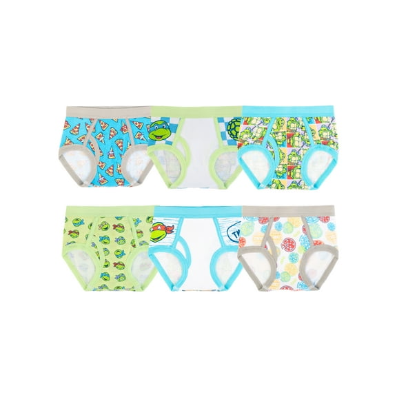 Character Toddler Boy Briefs, 6 Pack Sizes 2T-4T