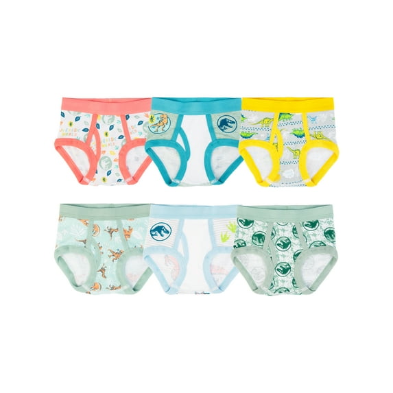 Character Toddler Boy Briefs, 6- Pack, Sizes 2T-4T