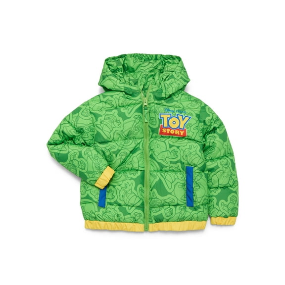 Character Mid- Weight Hooded Puffer Jacket, Sizes 2T-5T