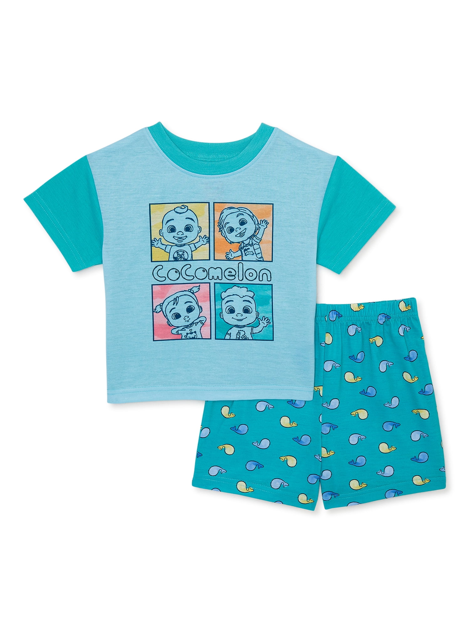 Character Toddler Boy Shorts Pajama Set, 2-Piece, Sizes 12M-5T ...