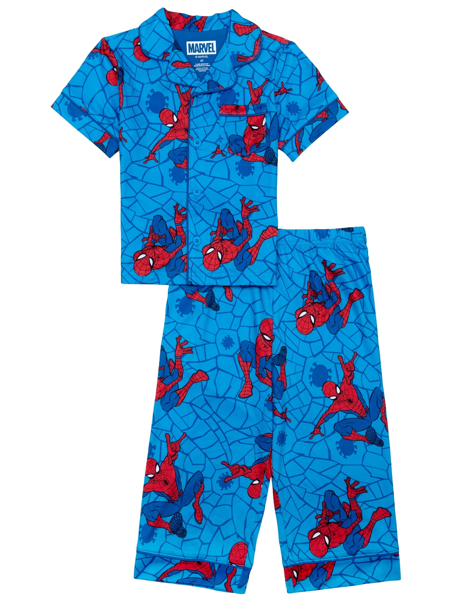 Character Toddler Boy Super Soft Pajama Coat Set, 2-Piece, Sizes 2T-5T