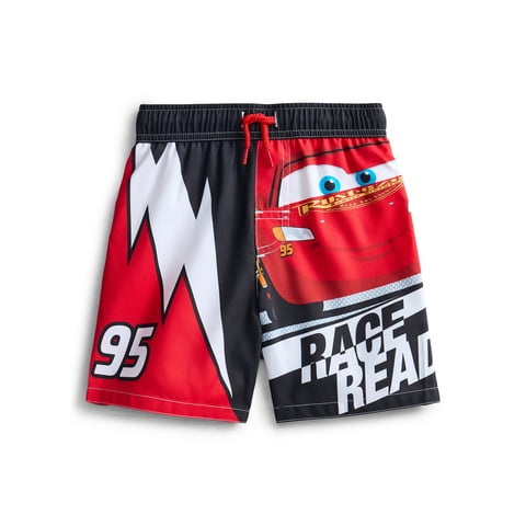Character Toddler Boy Swim Trunks, Size 12M-5T