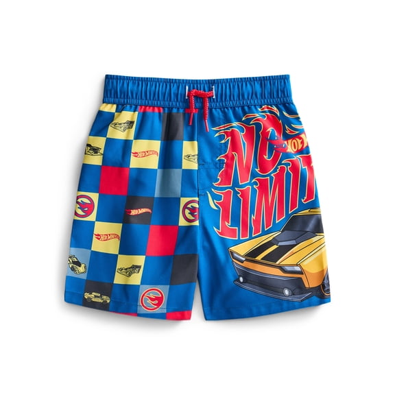 Character Toddler Boy Swim Trunks, Size 12M-5T