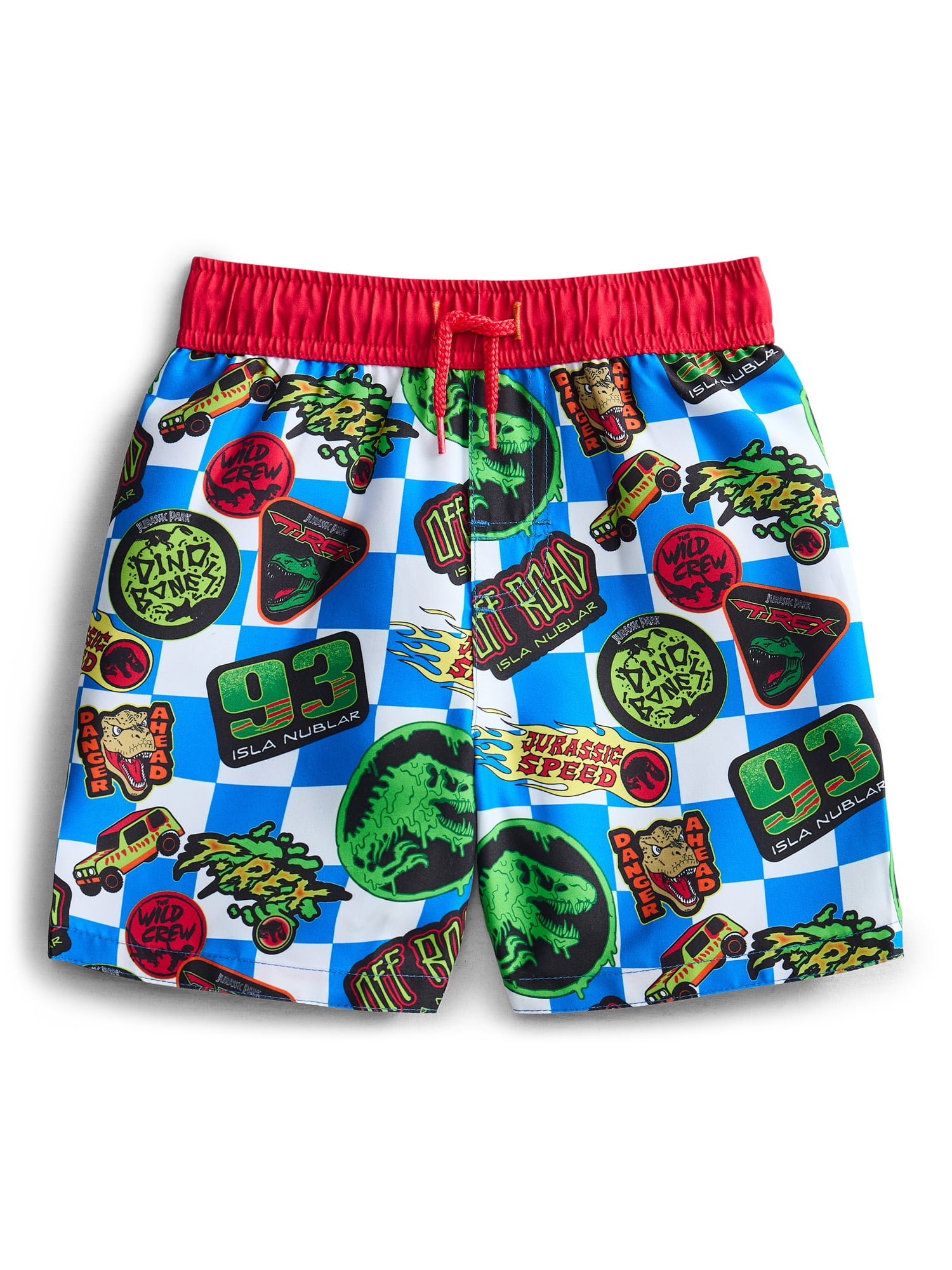 Character Toddler Boy Swim Trunks, Size 12M-5T