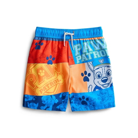 Character Toddler Boy Swim Trunks, Size 12M-5T