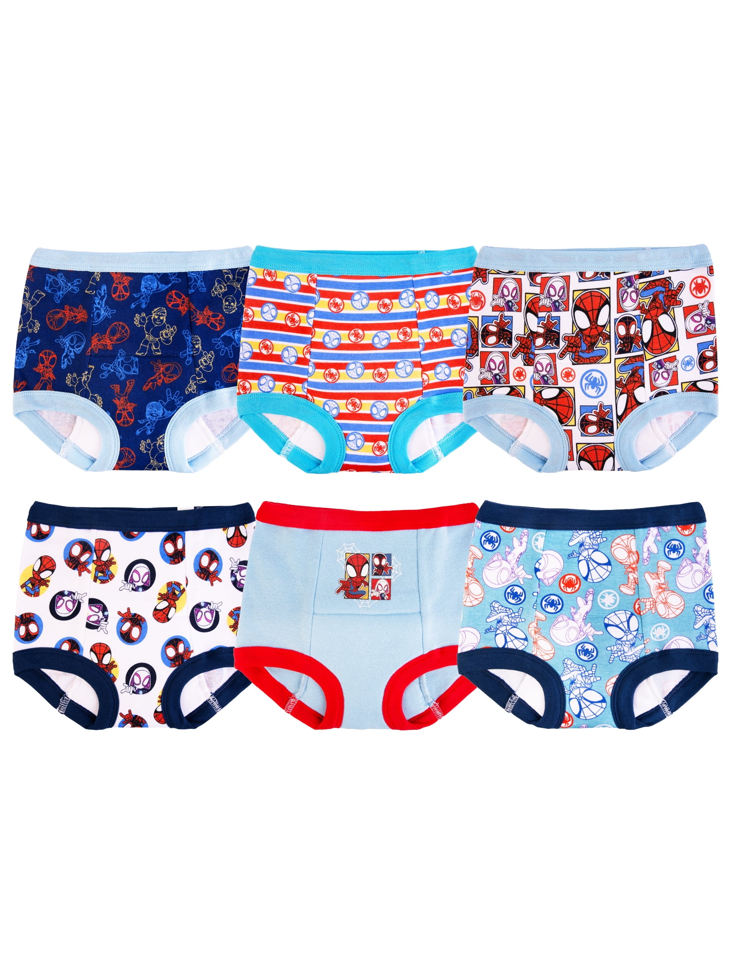 Character Toddler Boy Training Pants, 6 Pack, Sizes 2T3T