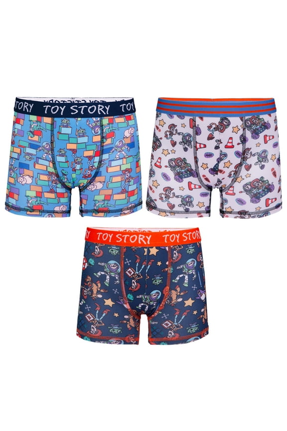 Character Toddler Boys Boxer Briefs, 3-Pack, Sizes 2T-4T