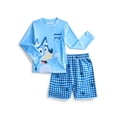 thumbnail image 1 of Character Toddler Boy Long- Sleeve Rash Guard and Swim Trunks, 2-Piece, Size 12M-5T, 1 of 3