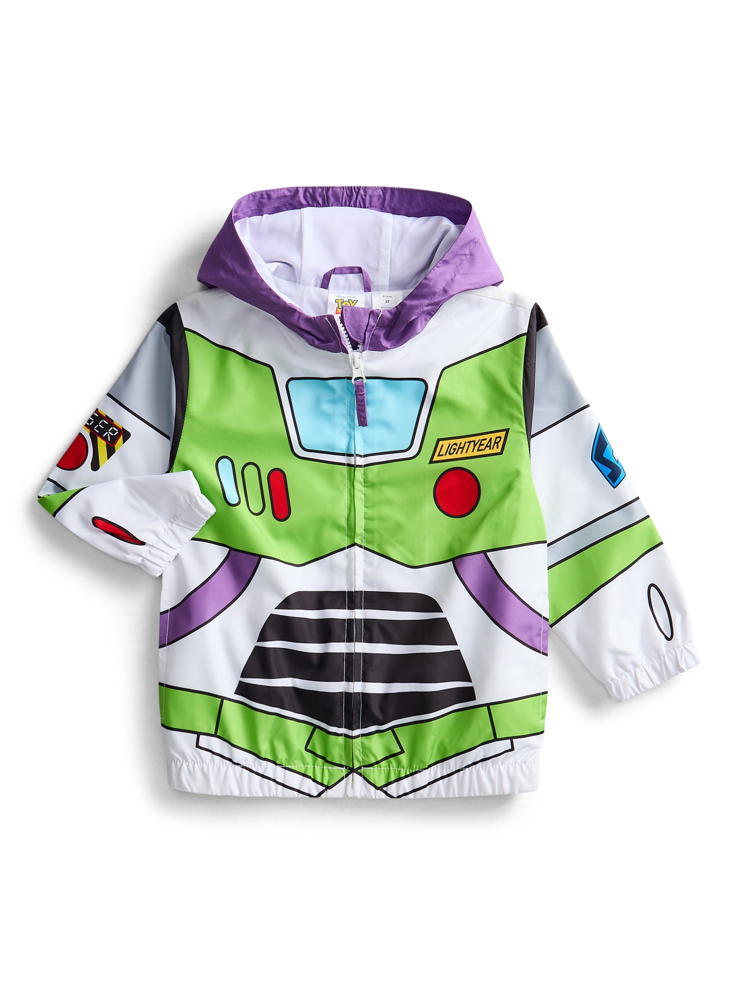 Character Toddler Cosplay Rain Jacket, Sizes 12M-5T