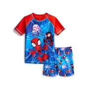 Character Toddler Boy Rash Guard and Euro Swim Shorts, 2-Piece, Size 12M-5T
