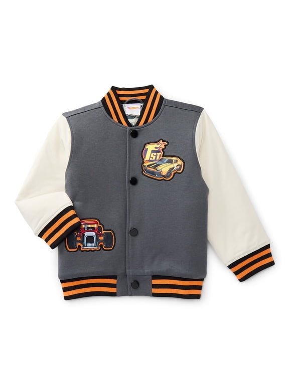 Character Toddler Varsity Jacket with Lining, Sizes 12M- 5T