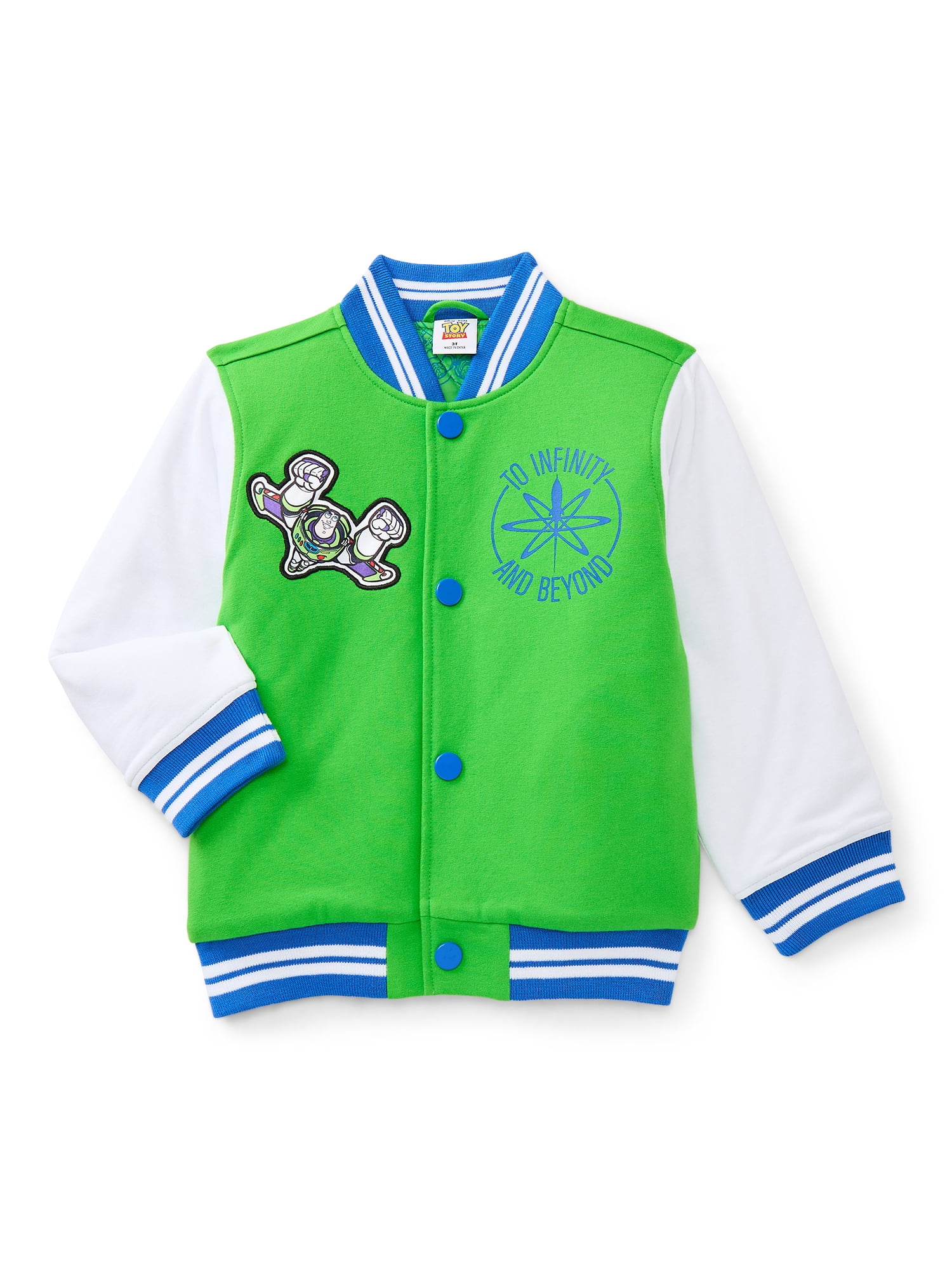 Character Toddler Varsity Jacket with Lining, Sizes 12M- 5T