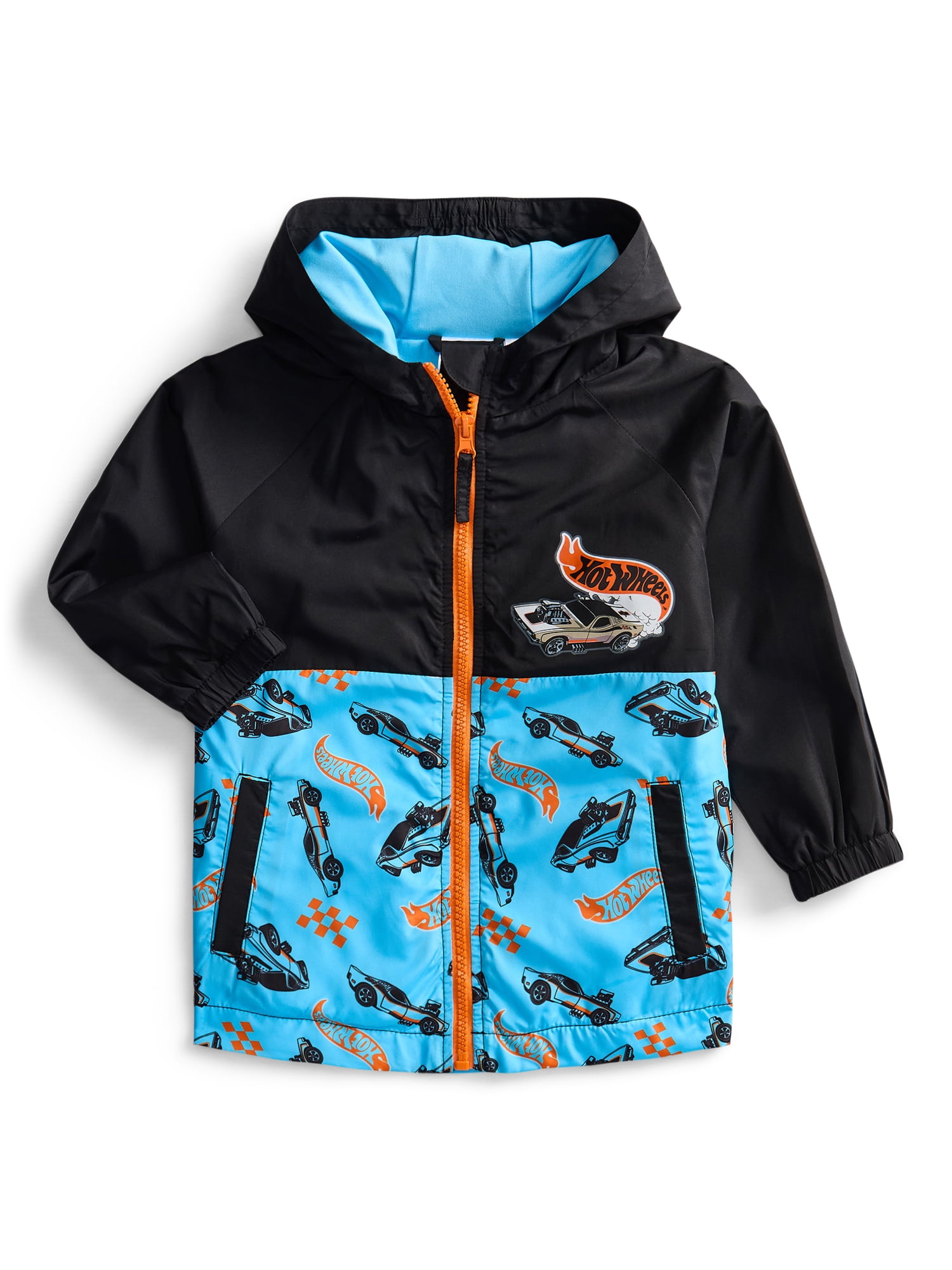 Character Toddler Boy Windbreaker with Hood, Sizes 12M-5T