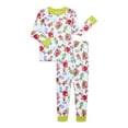 thumbnail image 1 of Character Toddler Christmas Snug Fit Top and Pants, 2-Piece Pajama Set, Sizes 12M-5T, 1 of 6