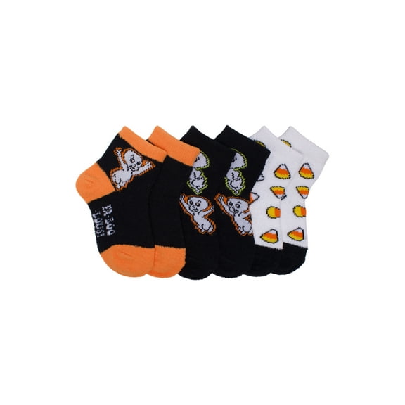 Character Toddler Cozy Quarter Socks, 3- Pack, Sizes 12M- 5T
