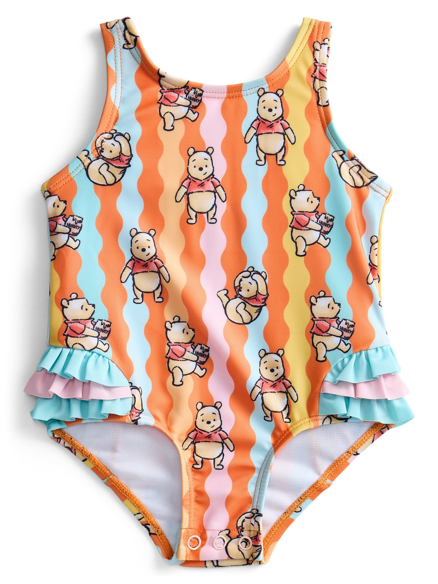 Character Baby Girl One- Piece Swimsuit, Sizes 0M-12M