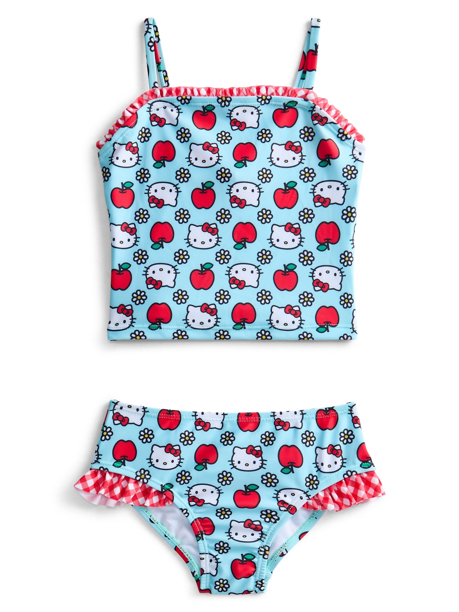 Character Toddler Girl Tankini Swimsuit, 2- Piece, Sizes 12M- 5T
