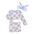 thumbnail image 1 of Character Toddler Girl Rash Guard and Bikini Swimsuit Set, 3-Piece, Sizes 2T-5T, 1 of 3