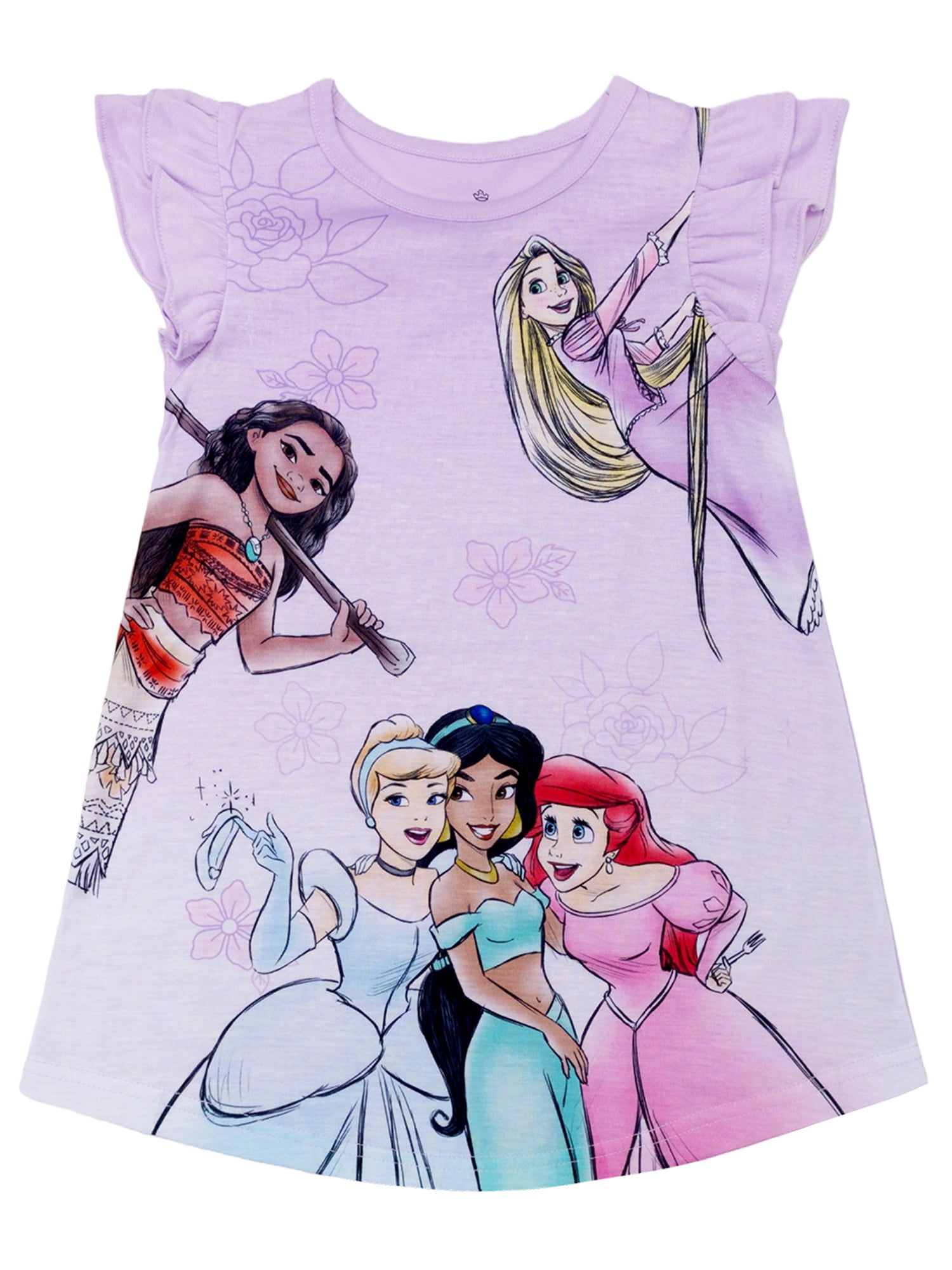 Character Toddler Girl Nightgown, Sizes 2T-5T