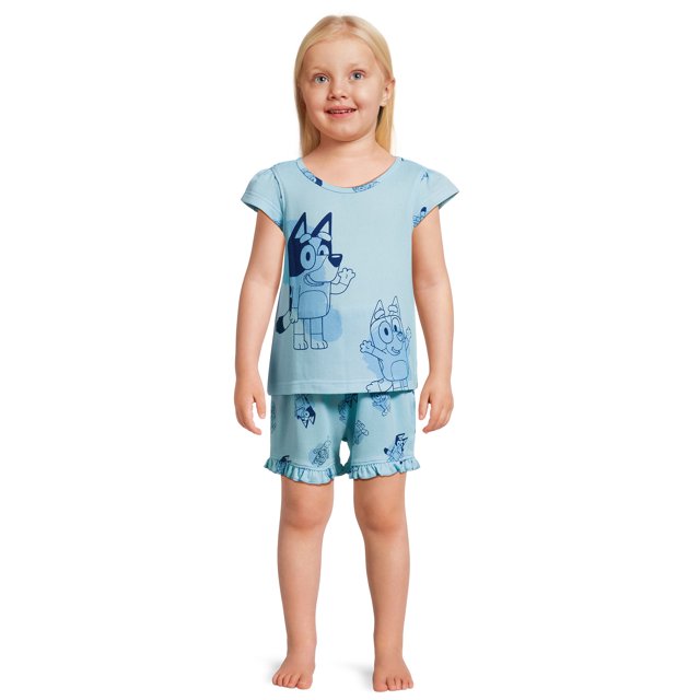 Find Your Perfect Character Toddler Girl Pajama Set, 2Piece, Sizes 12M