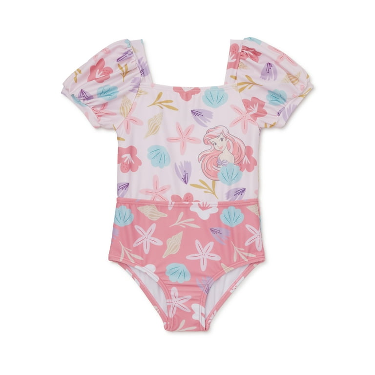 Little mermaid bathing suit best sale walmart