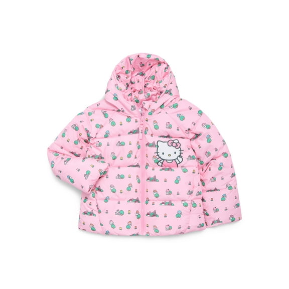 Character Mid- Weight Hooded Puffer Jacket, Sizes 2T-5T