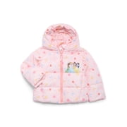 Character Mid- Weight Hooded Puffer Jacket, Sizes 2T-5T