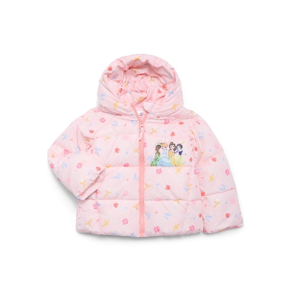 Character Mid- Weight Hooded Puffer Jacket, Sizes 2T-5T