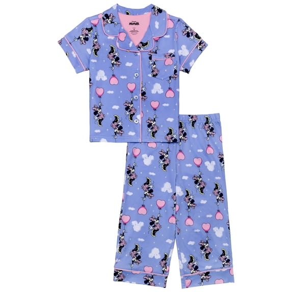 Character Toddler Girl Super Soft Pajama Coat Set, 2-Piece, Sizes 2T-5T