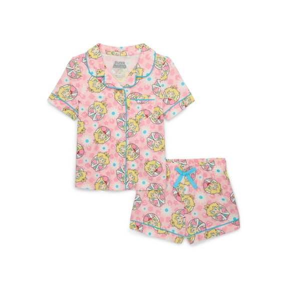 Character Toddler Girl Super Soft Pajama Coat Set, 2-Piece, Sizes 2T-5T