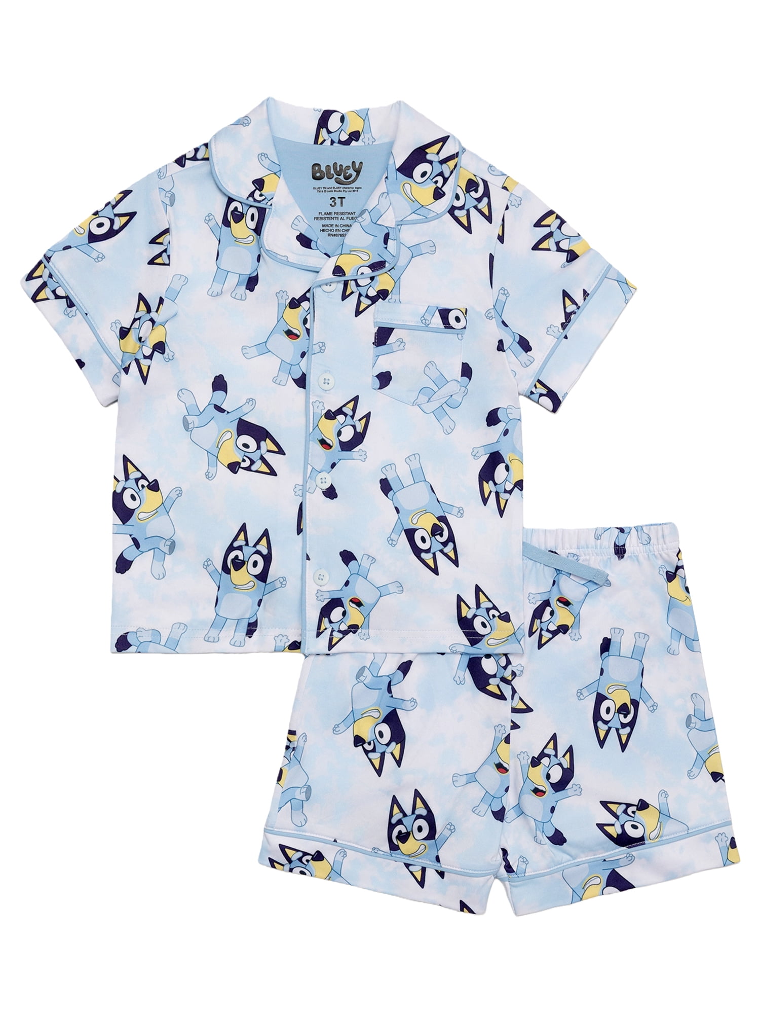 Character Toddler Girl Super Soft Pajama Coat Set, 2-Piece, Sizes 2T-5T