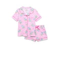 thumbnail image 1 of Character Toddler Girl Super Soft Pajama Coat Set, 2-Piece, Sizes 2T-5T, 1 of 3