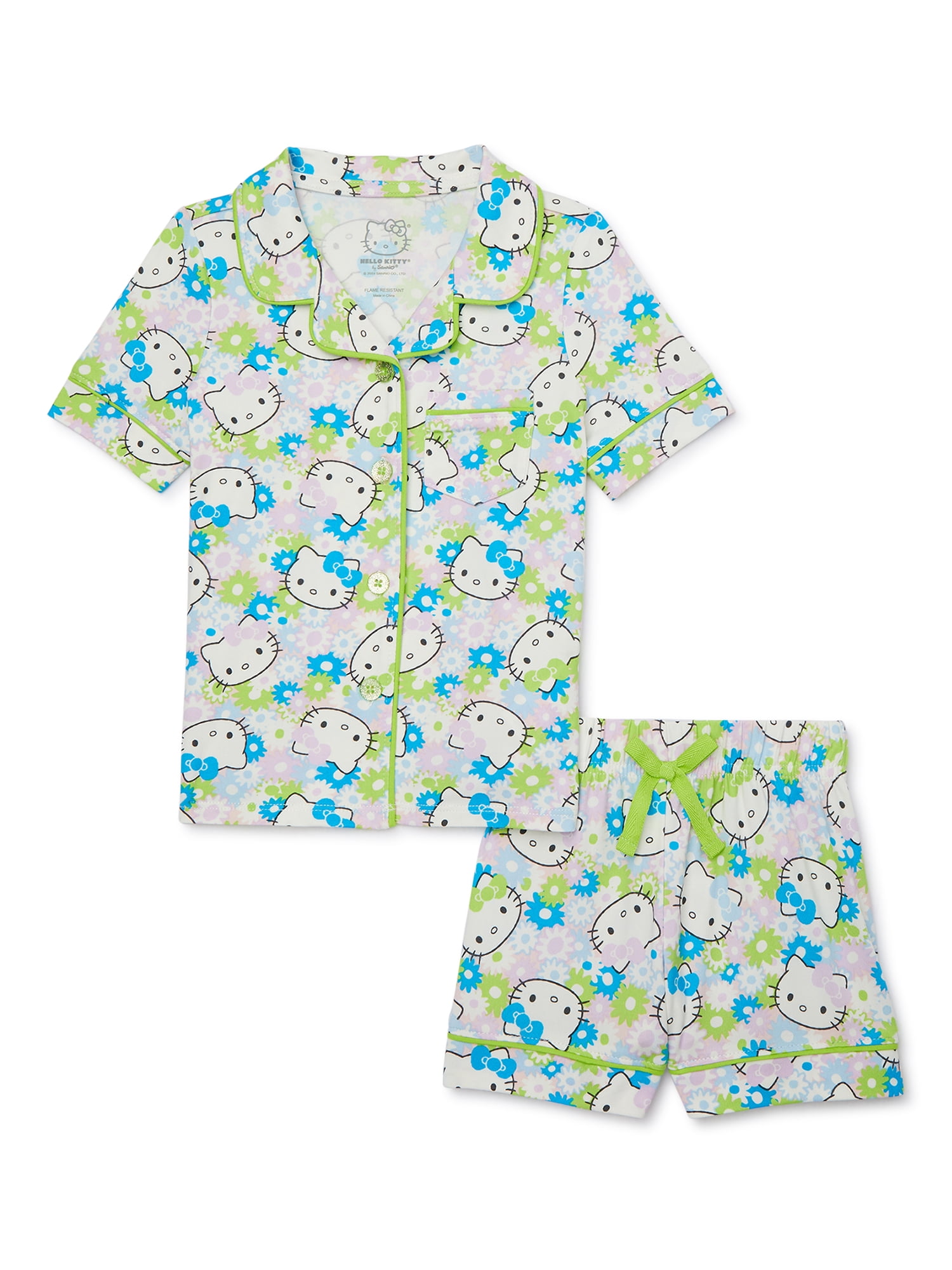 Character Toddler Super Soft Pajama Coat Set Sizes 2T 5T Walmart