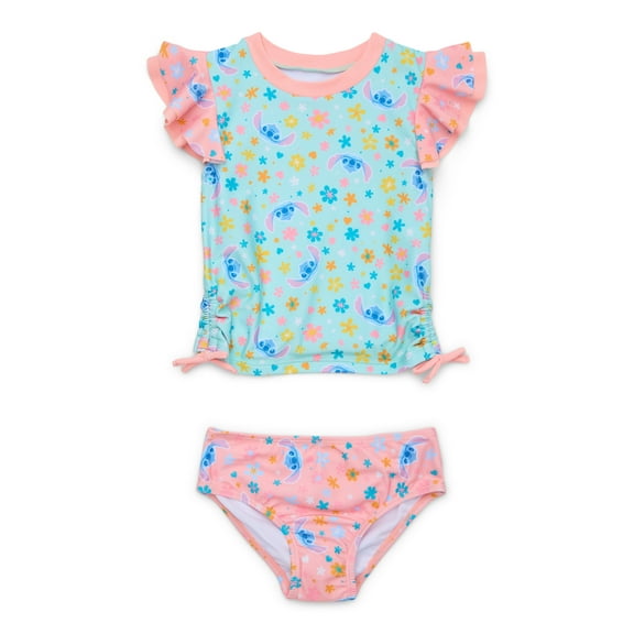 Character Toddler Girl Tankini Swimsuit, Two-Piece, Sizes 12M - 5T