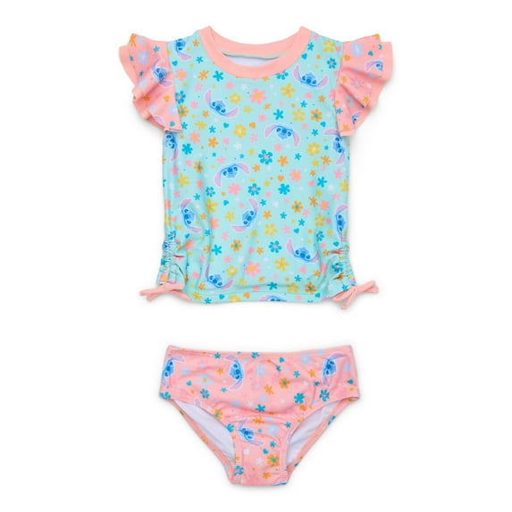 Character Toddler Girl Tankini Swimsuit, Two-Piece, Sizes 12M - 5T