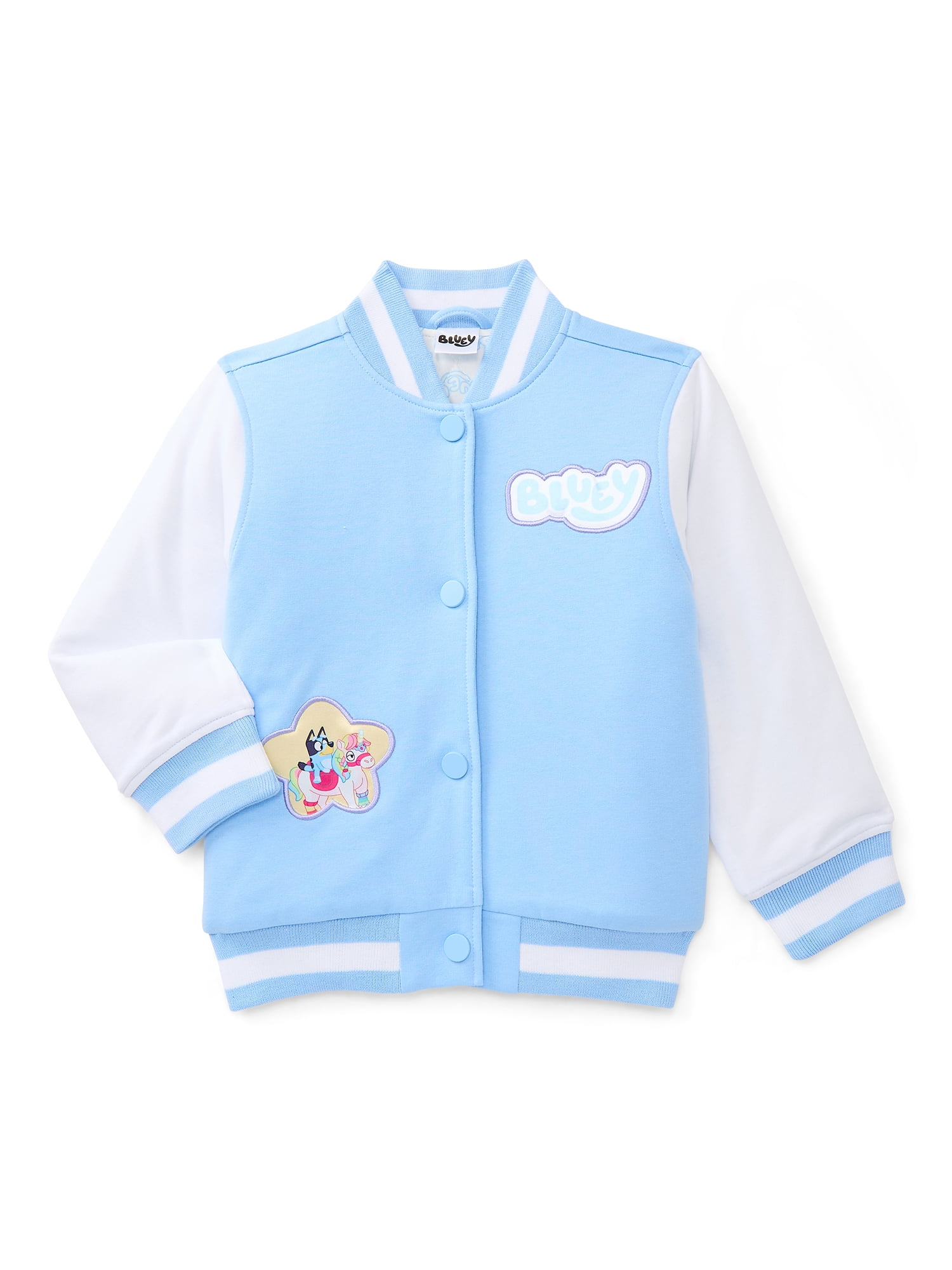 Character Toddler Varsity Jacket with Lining, Sizes 12M- 5T