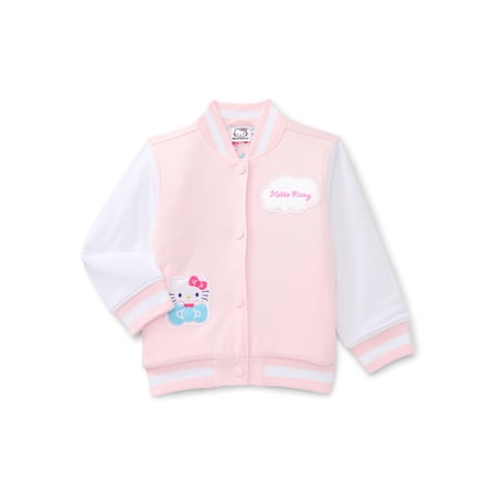 Dreamwave Apparel Character Toddler Varsity Jacket with Lining, Sizes 12M- 5T