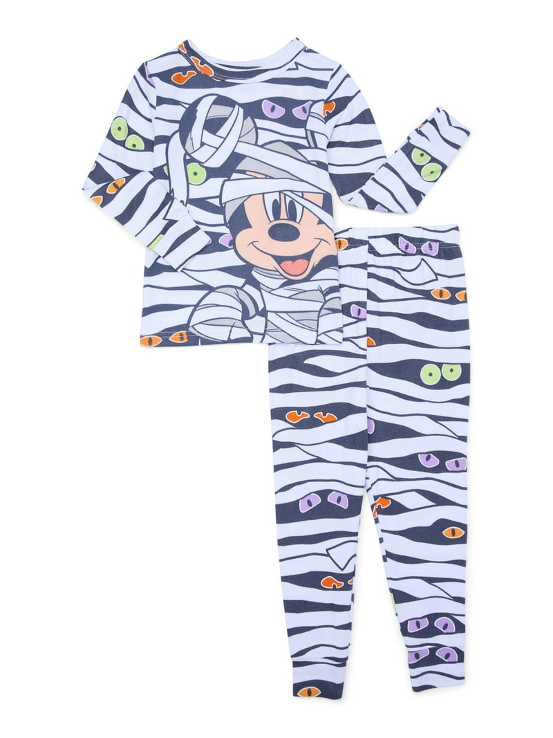 Character Toddler Halloween Glow in the Dark Pajama Set, 2-Piece