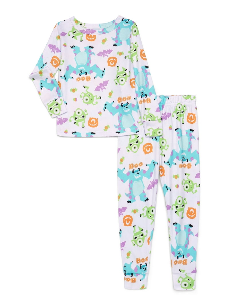 Monsters Toddlers' Halloween Pajama Top and Pants Set,