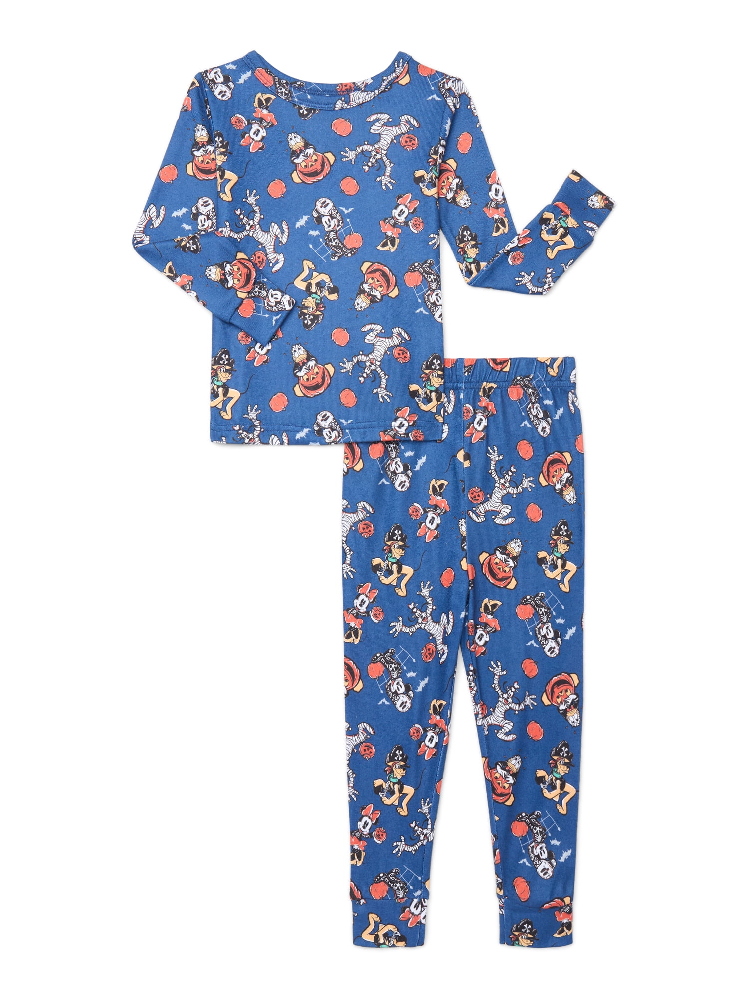 Disney Mickey Mouse Toddlers' Halloween Pajama Top and Pants Set