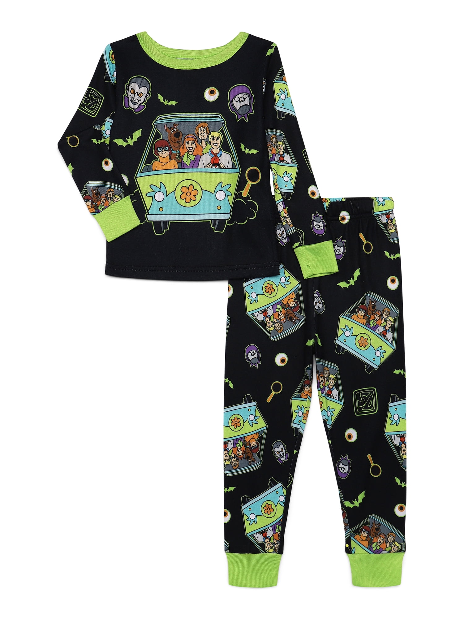 Scooby-Doo Toddlers' Halloween Glow In The Dark Pajama Top and